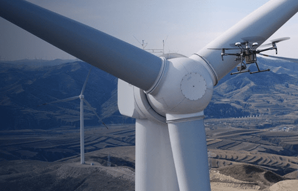 Trabajos aéreos con drones