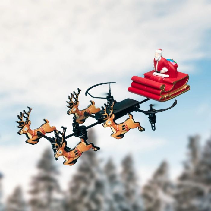 drones de navidad
