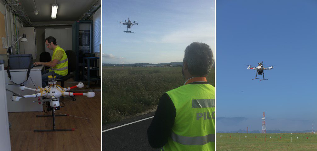 Operaciones con drones en aeropuertos
