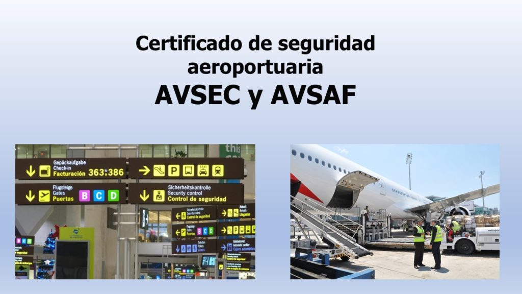 formación aeronáutica
AVSAF AVSEC