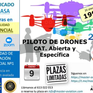 piloto de drones curso de drones