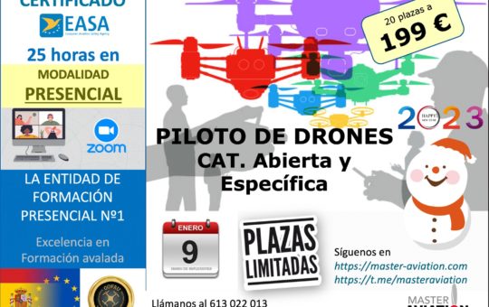 piloto de drones curso de drones